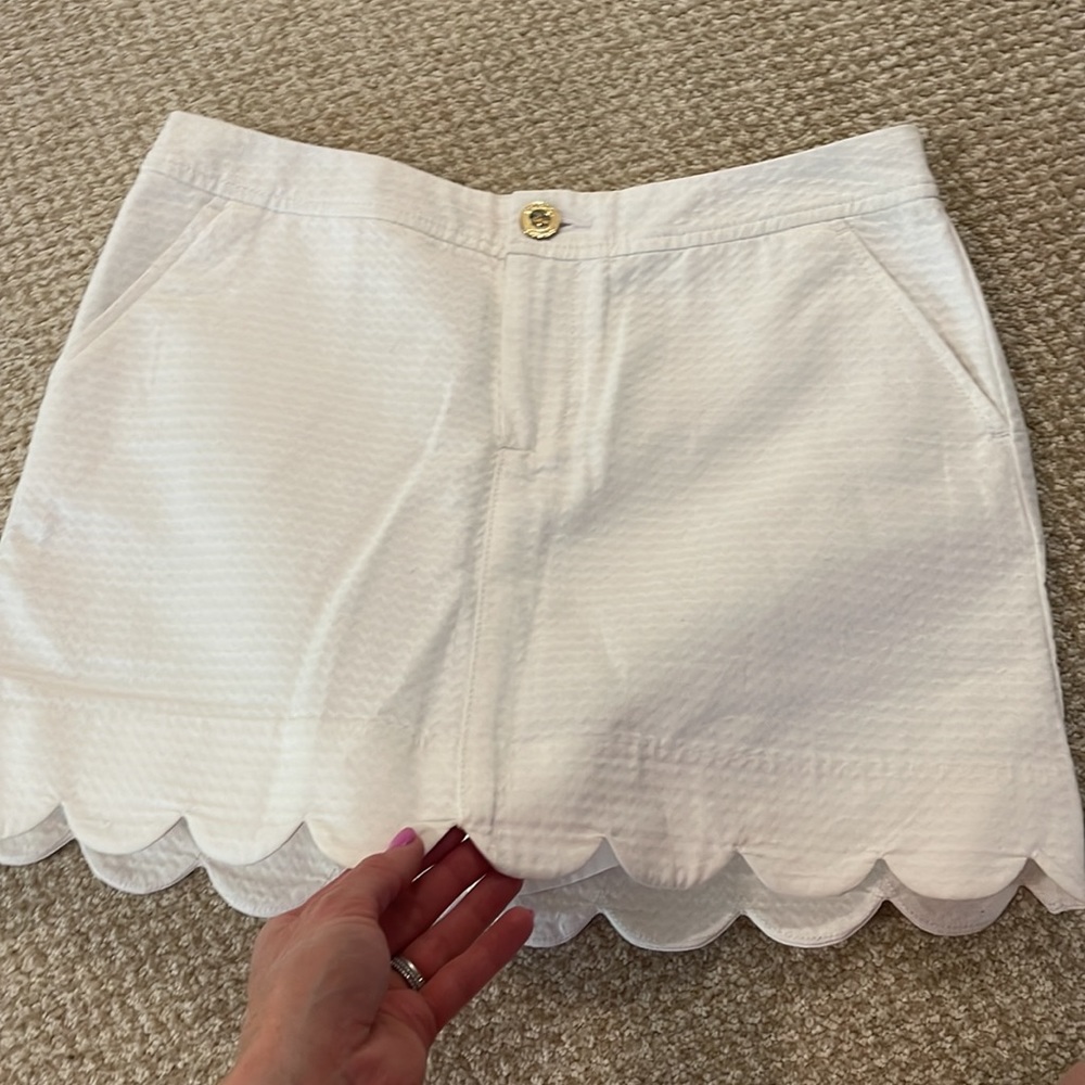 Lilly Pulitzer scallop skirt